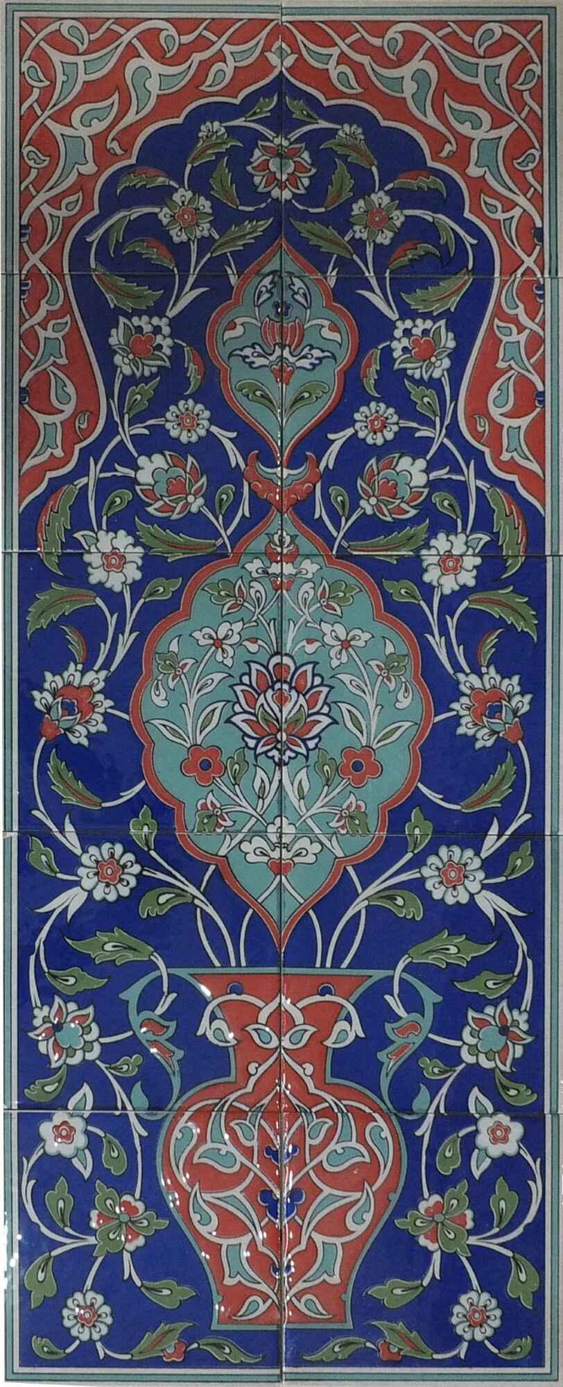 40x100 cm Çini Pano - 01